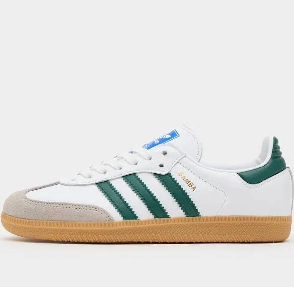 Adidas Samba OG - Cloud White/Collegiate Green/Gum, 4