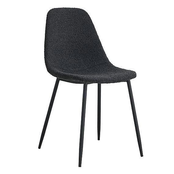 Sarmiento Fabric Dining Chair Set of 2 Charcoal by Freedom