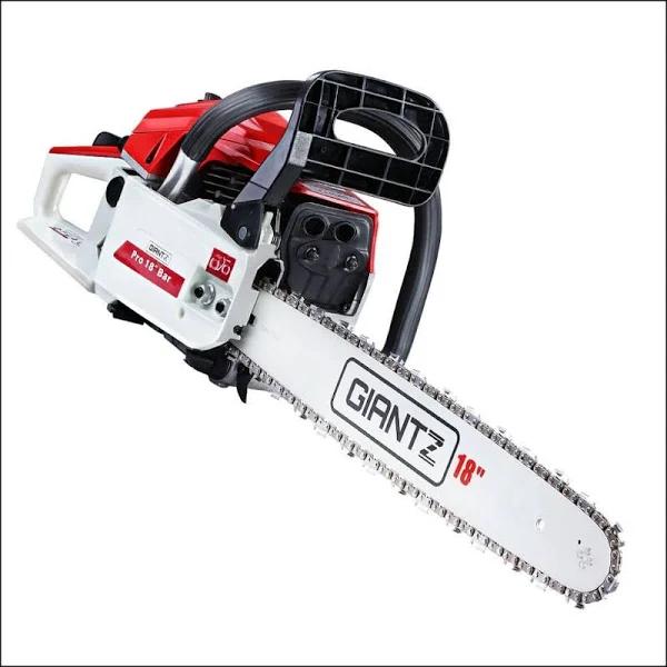 Giantz 45cc Petrol Commercial Chainsaw Chain Saw Bar E Start Pruning