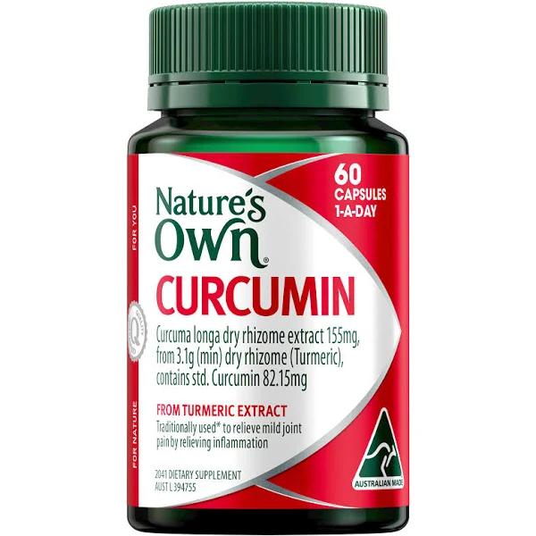 Nature's Own curcumin 60 Capsules