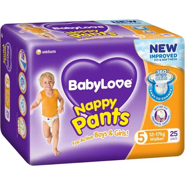 BabyLove - Nappy Pants - Walker - 25 Pack