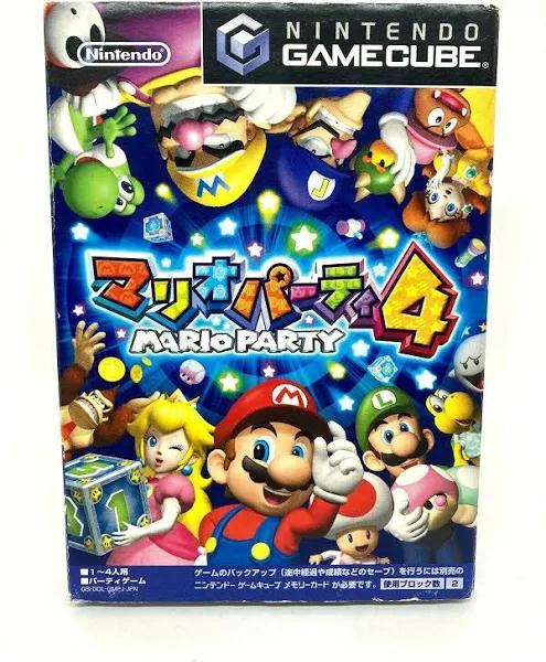 Game | Nintendo GameCube | Mario Party 4 Japanese NTSC-J