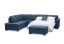 Rumpus - Fabric Corner Suite Left-Hand Facing Chaise with Sofa Bed by Amart Furniture