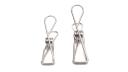 Twin Pack Stainless Steel Infinity Clothes Pegs 40 Regular & 10 Large