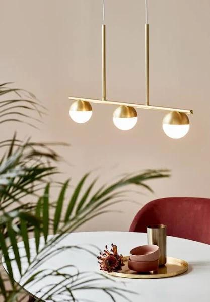 Nordlux Contina 3-Pendant Brass