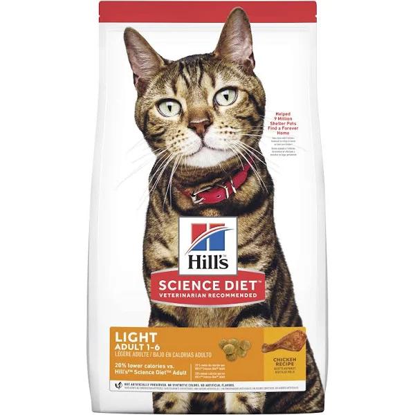 Hill's Science Diet Adult Light Cat Dry Food 3.5kg