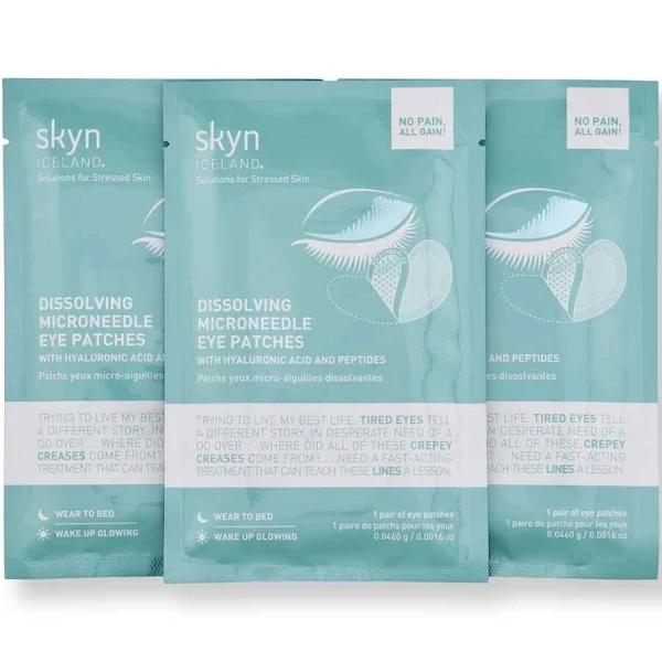 Skyn Iceland Dissolving Microneedle Eye Patches 3 CT