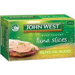 John West Tuna Slices in Olive Oil 125g