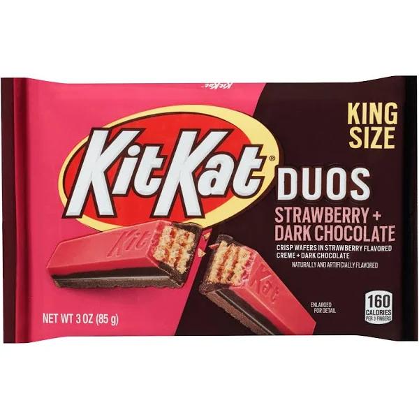 Kit Kat Duos Strawberry + Dark Chocolate 85g