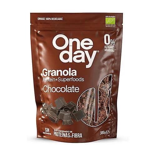 One Day Granola Chocolate Protein & Superfoods Bio 300 G (Chocolate)