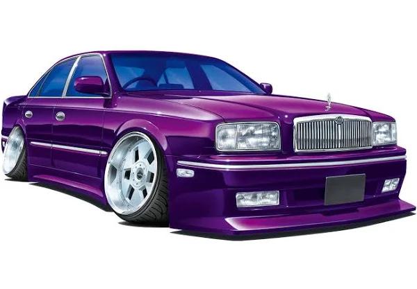 Aoshima The Tuned Car No.84 1/24 Insurance G50 President '89 (Nissan) Plastic Model