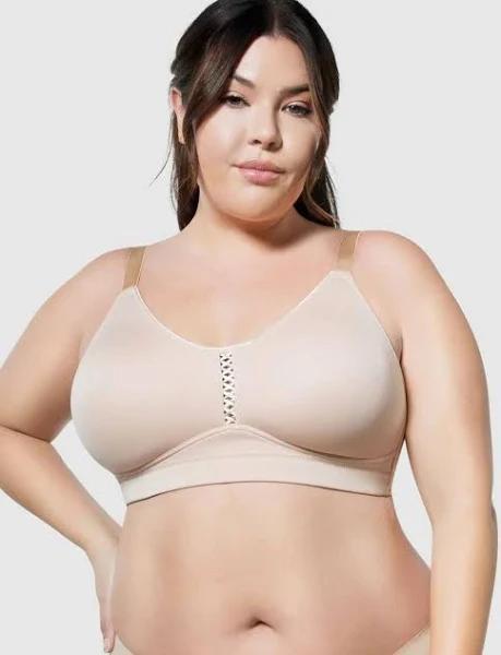 Parfait Erika Full Bust Seamless Wirefree Bra - Bare - 16DD