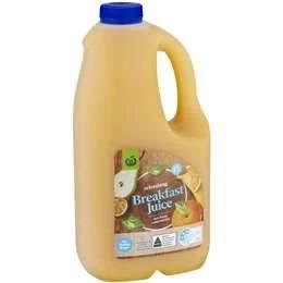 Woolworths Breakfast Juice 2L