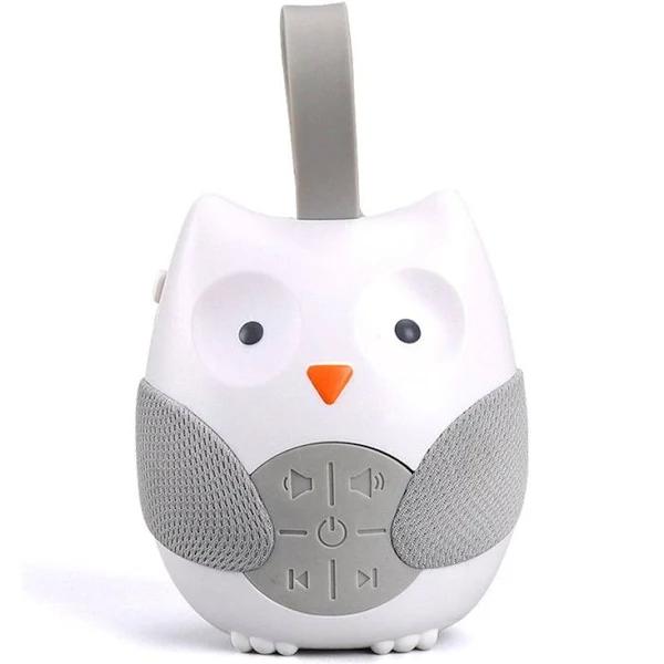 Portable Baby Soother White Noise Music Player Owl- Battery Powered