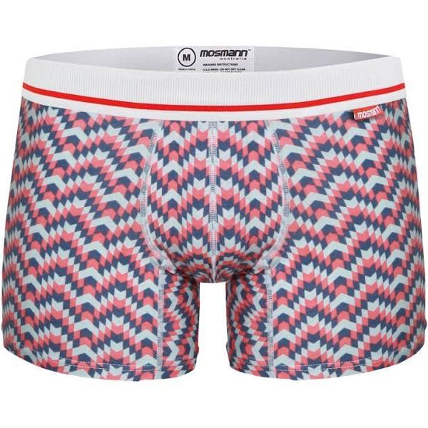 Mens Bamboo Underwear Chevron Print XL