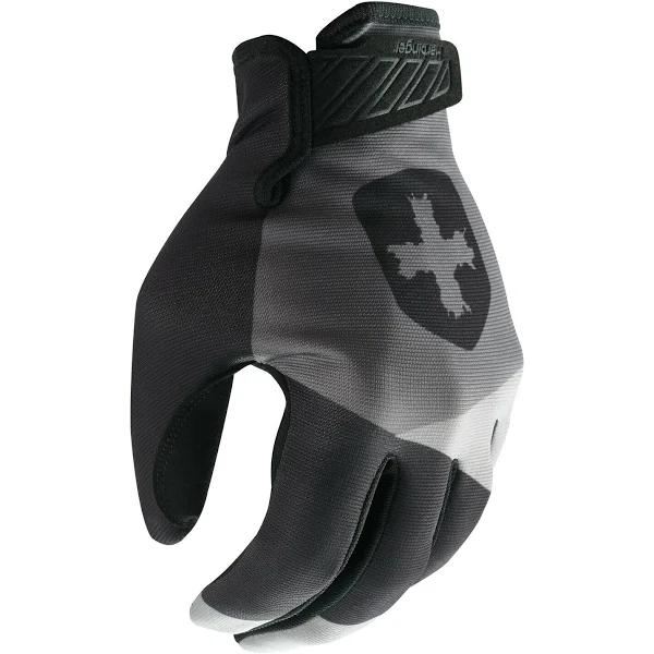 Harbinger Men's Shield Protect Full-finger XL Fitness Gloves - Black/Grey