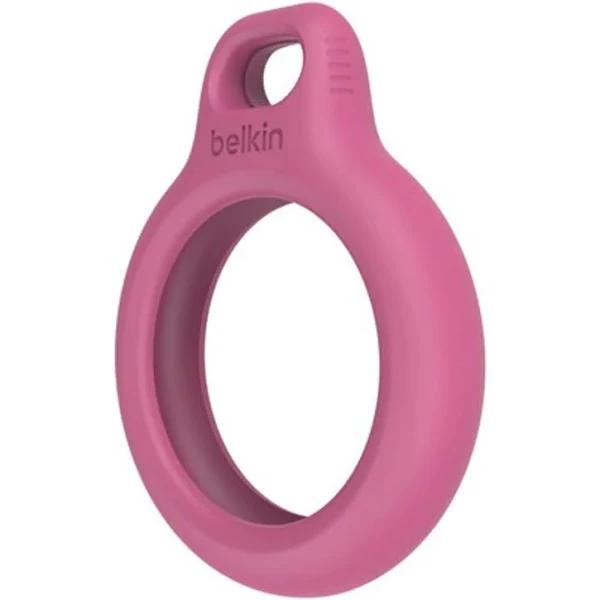 Belkin Secure Holder with Key Ring for Airtag - Pink (F8W973BTPNK)