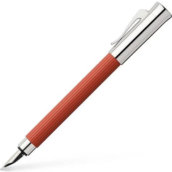 Graf Von Faber-Castell Tamitio Fountain Pen India Red Broad