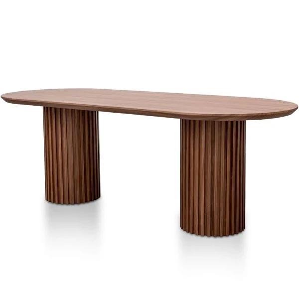 Calibre 2.2m Dining Table - Walnut DT2885-CN