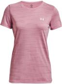 Under Armour Women's Tech Tiger Short Sleeve Pink MD