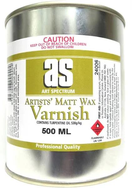 Art Spectrum 500ml Matt Wax Varnish