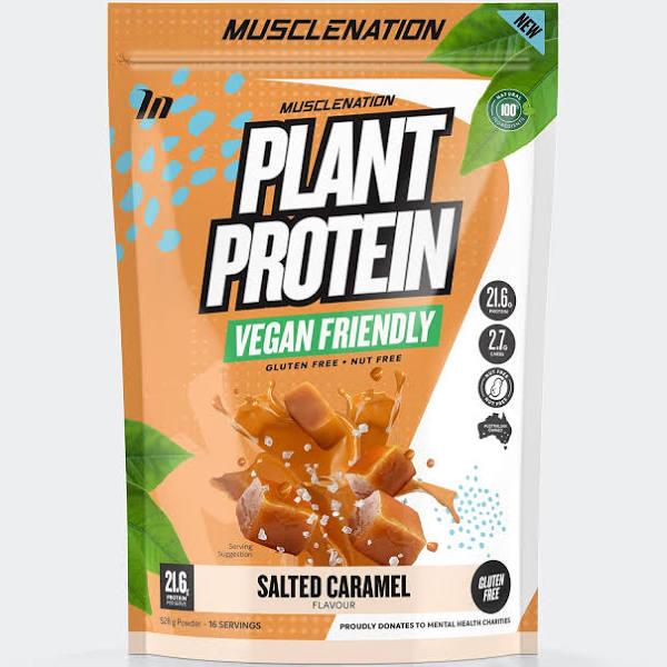 Muscle Nation All Natural Plant Protein - 16 Serves - Salted Caramel