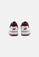 New Balance Men's 550 WHITE/NB Burgundy - Size 14