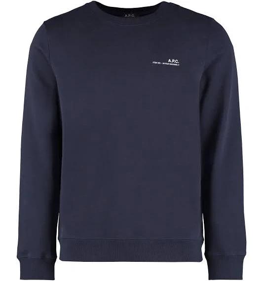 A.P.C. Navy Item Sweatshirt