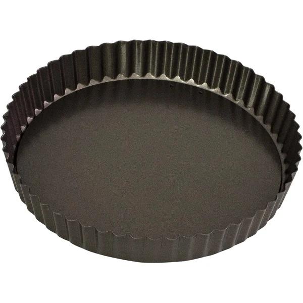 Bakemaster Loose Base Round Flan/Quiche Pan 23x3.5cm