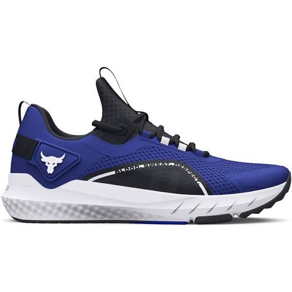 Under Armour Project Rock BSR 3 Mens Training Shoes White/Blue US 9.5