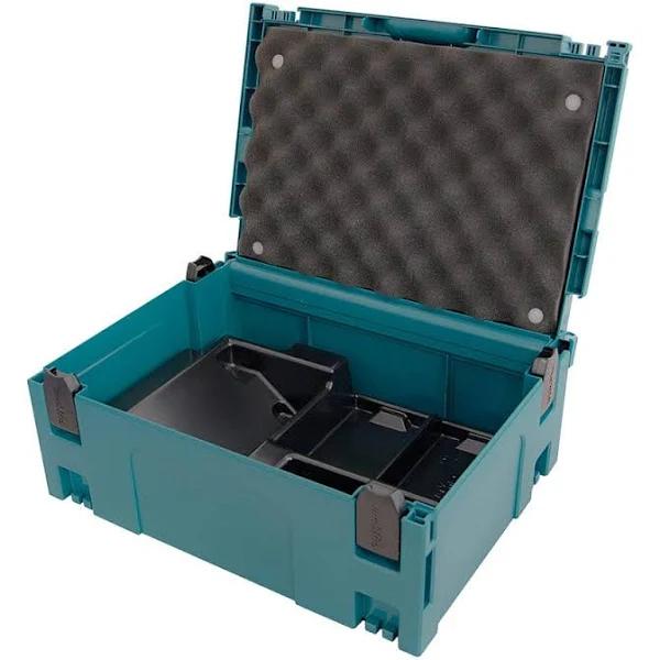 Makita MAKPAC402 Makpac Connector Carry Case System To Suit 40V XGT Charger & 3 Batteries