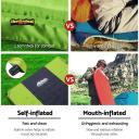 Weisshorn Self Inflating Mattress Camping Sleeping Mat Air Bed Pad Single - Green