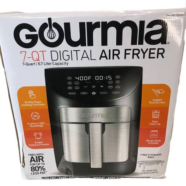 Gourmia Digital Air Fryer, Black (6487)