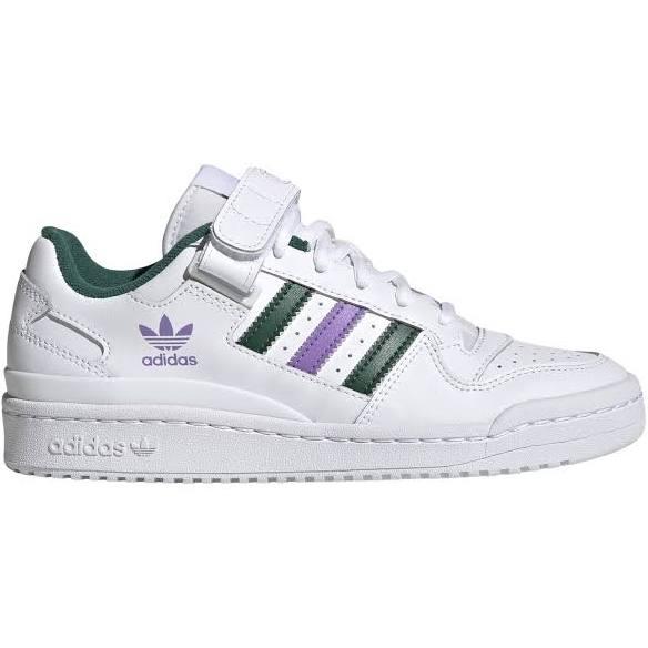 adidas-Forum Low Shoes-Women-Cloud White / Violet Fusion / Violet Fusion-7