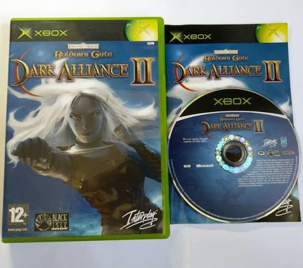 Baldur's Gate Dark Alliance II 2 Xbox Original Game y387