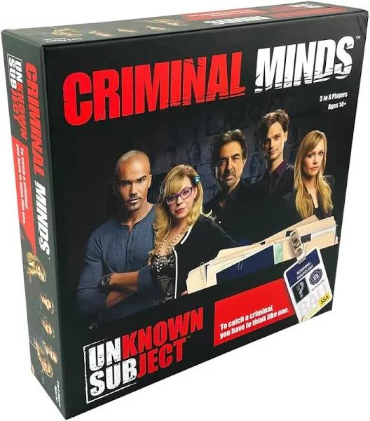 PlayMonster Criminal Minds Unknown Subject Board Game One-Size