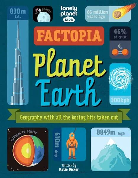 Factopia Planet Earth by Lonely Planet Kids