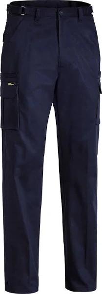 Bisley Original 8 Pocket Cargo Pants BPC6007, Navy / 87R