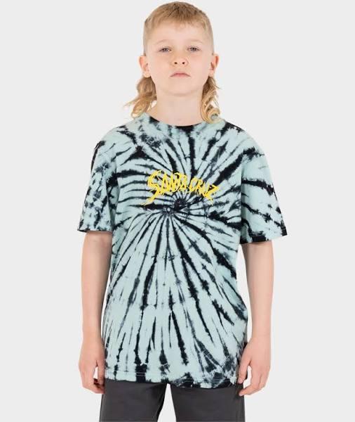 Santa Cruz - Bone Slasher Tie Dye Tee - Size 16