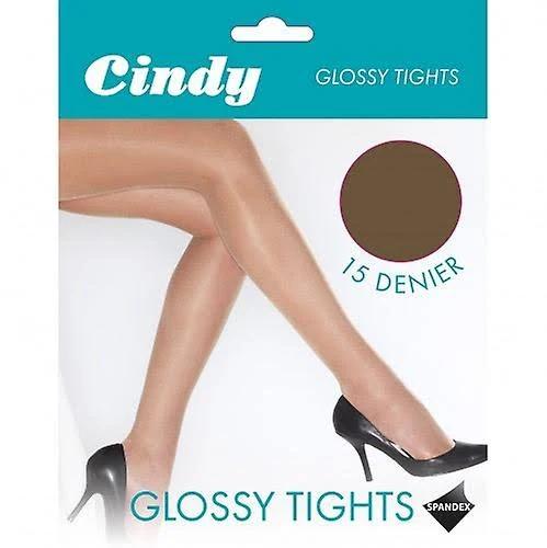 Cindy Womens/Ladies 15 Denier Glossy Tights (1 Pair) Natural Tights