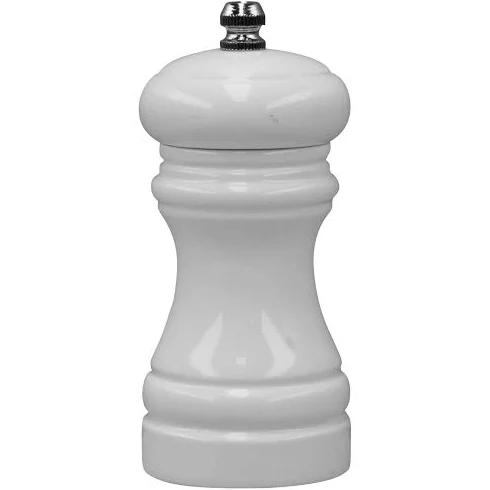 Chef Inox Salt & Pepper Mill -White Wood 115mm