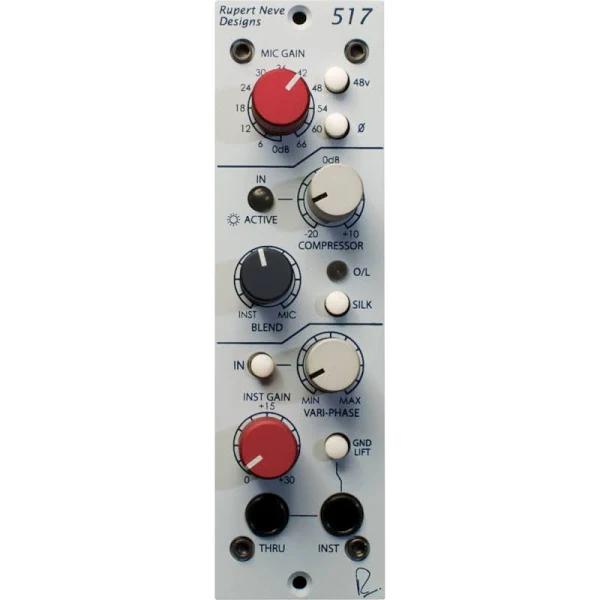 Rupert Neve Designs 517 | 500-Series Microphone Preamp & Compressor Module