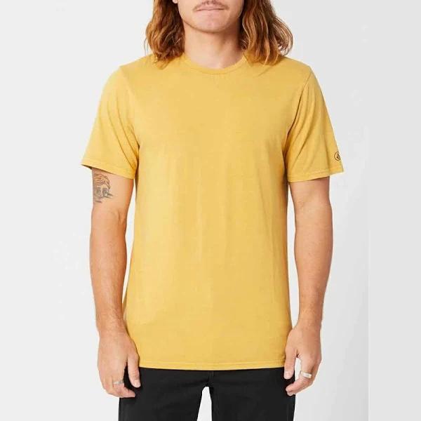 Volcom Wash Short Sleeve Tee Seedy Yellow S