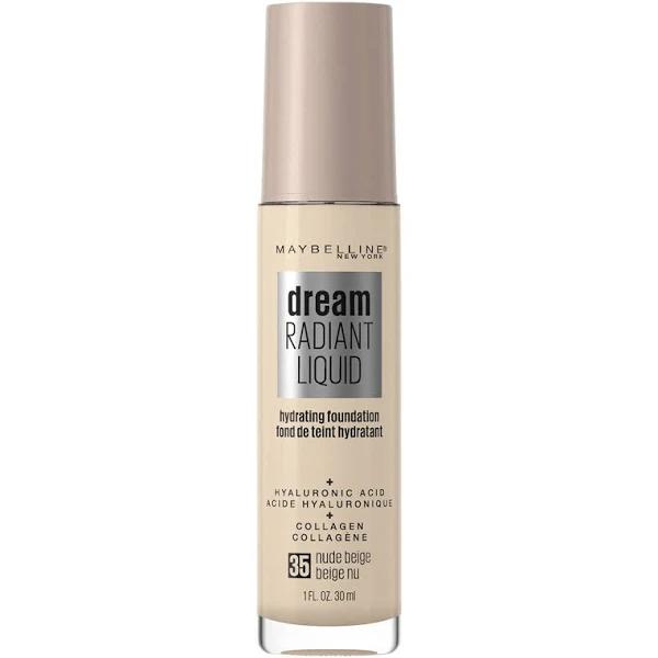 Maybelline Dream Radiant Liquid Hydrating Foundation - Nude Beige