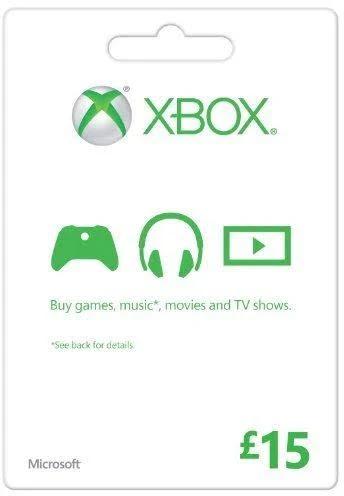 Xbox Gift Card GBP 15 | UK Account