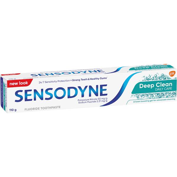 Sensodyne Deep Clean Sensitive Toothpaste 110g