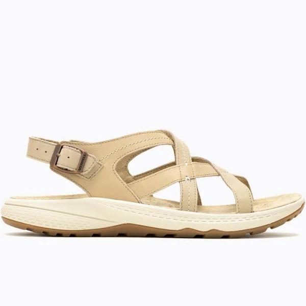 Merrell Momentum Agave Camel Leather Sandals Camel Womens Leather Sandals Flat Sandals