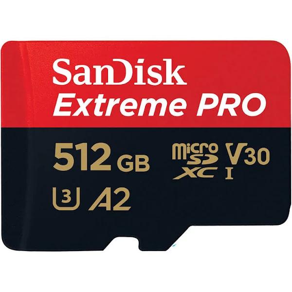 SanDisk Extreme Pro microSDXC UHS-I Card 512GB