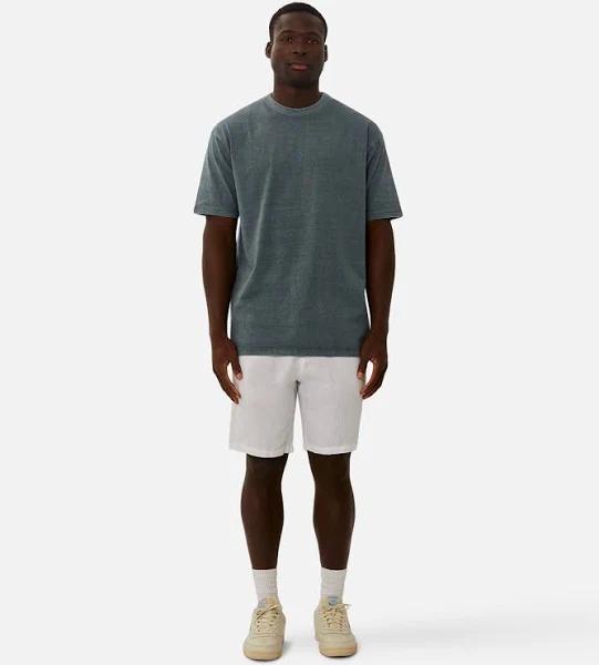 The Baller Linen Short - yd White, M - Industrie Clothing | Men's Fashion Online