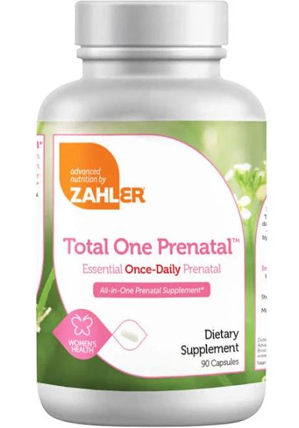 Zahler - Total One Prenatal - 90 Capsules